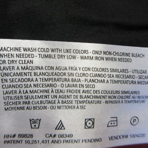 GLORIA VANDERBILT Wide Leg Tummy Control Crop Pants Sz 6 Red Rust Pull On NWT - Picture 9 of 12